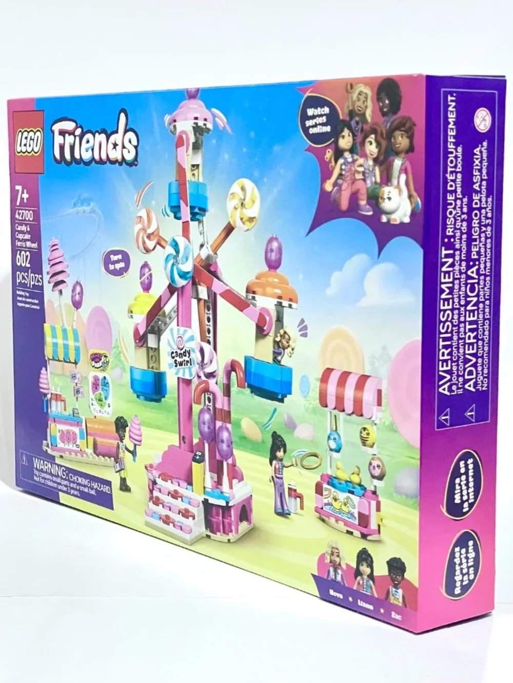 LEGO Friends 42700 Candy & Cupcake Ferris Wheel NIB New in Hand